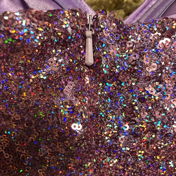 Fabiana size 6 Long sequin Prom Dress with Slit - Picture 6 of 8